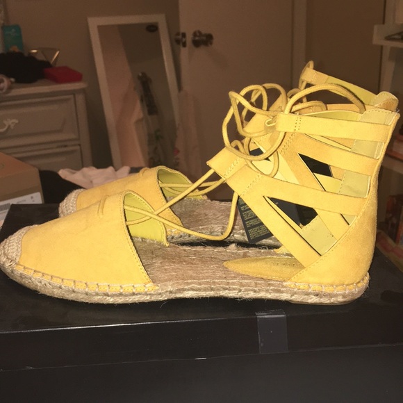 Yellow Espadrilles - Picture 2 of 5